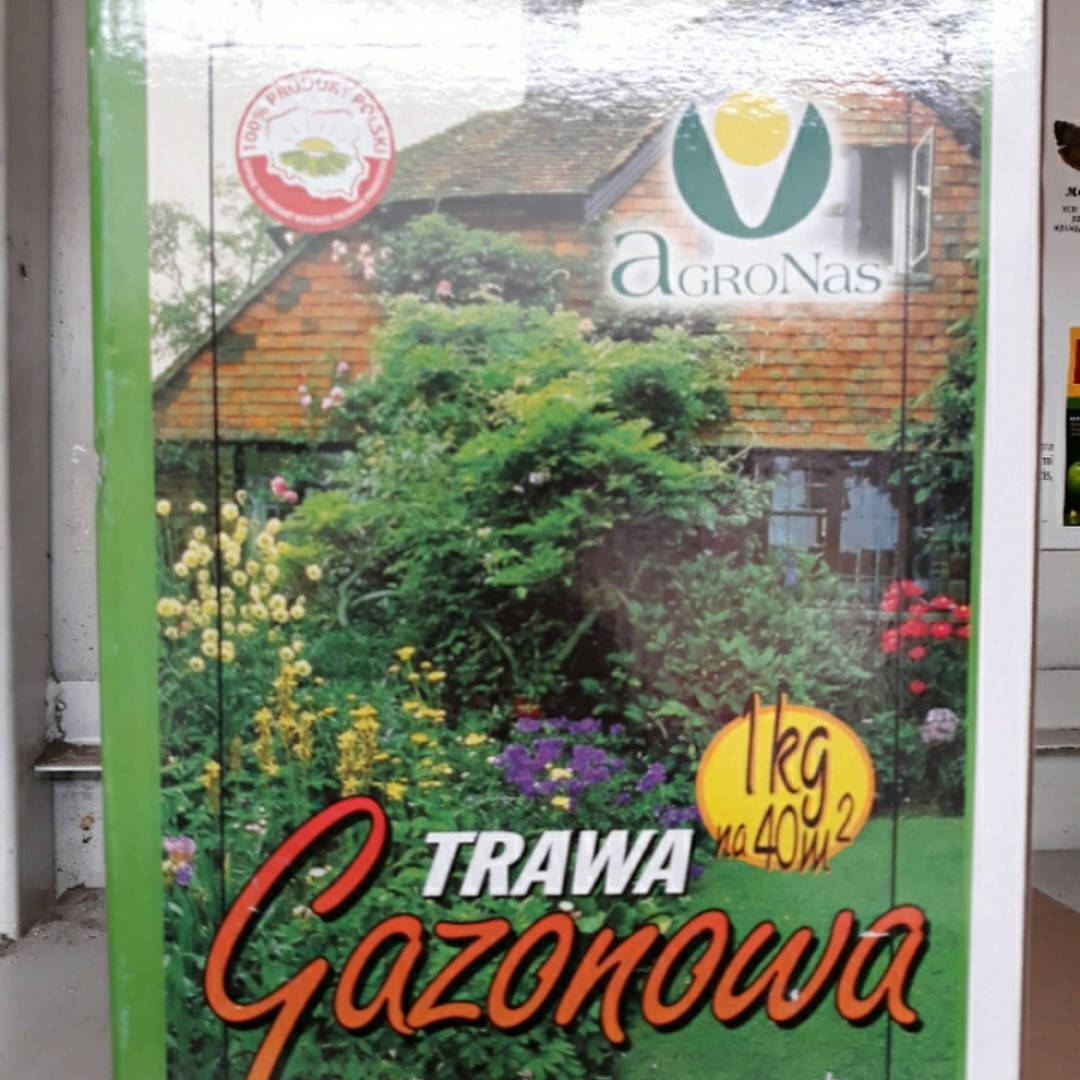 

Газонна трава "Газонова" 1кг. Польща