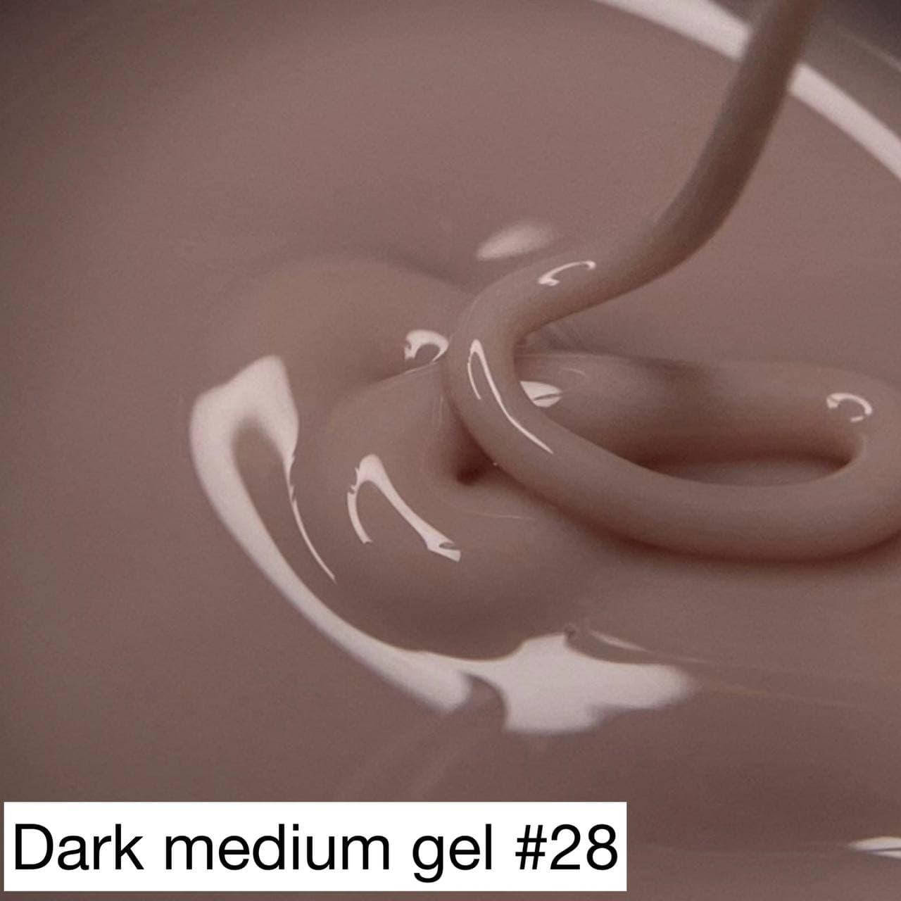 

Гель DARK MEDIUM GEL №28 15 ml (без кисточки)
