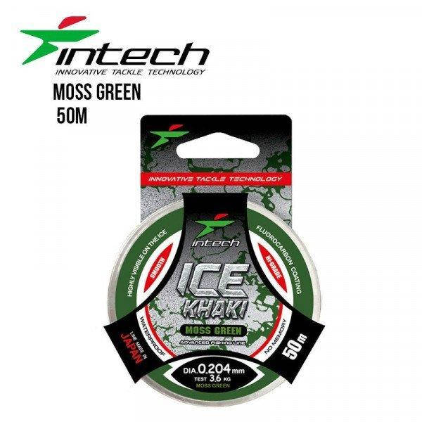 

Леска Intech Khaki Ice Line moss green 50m (0.126mm, 1.4kg)
