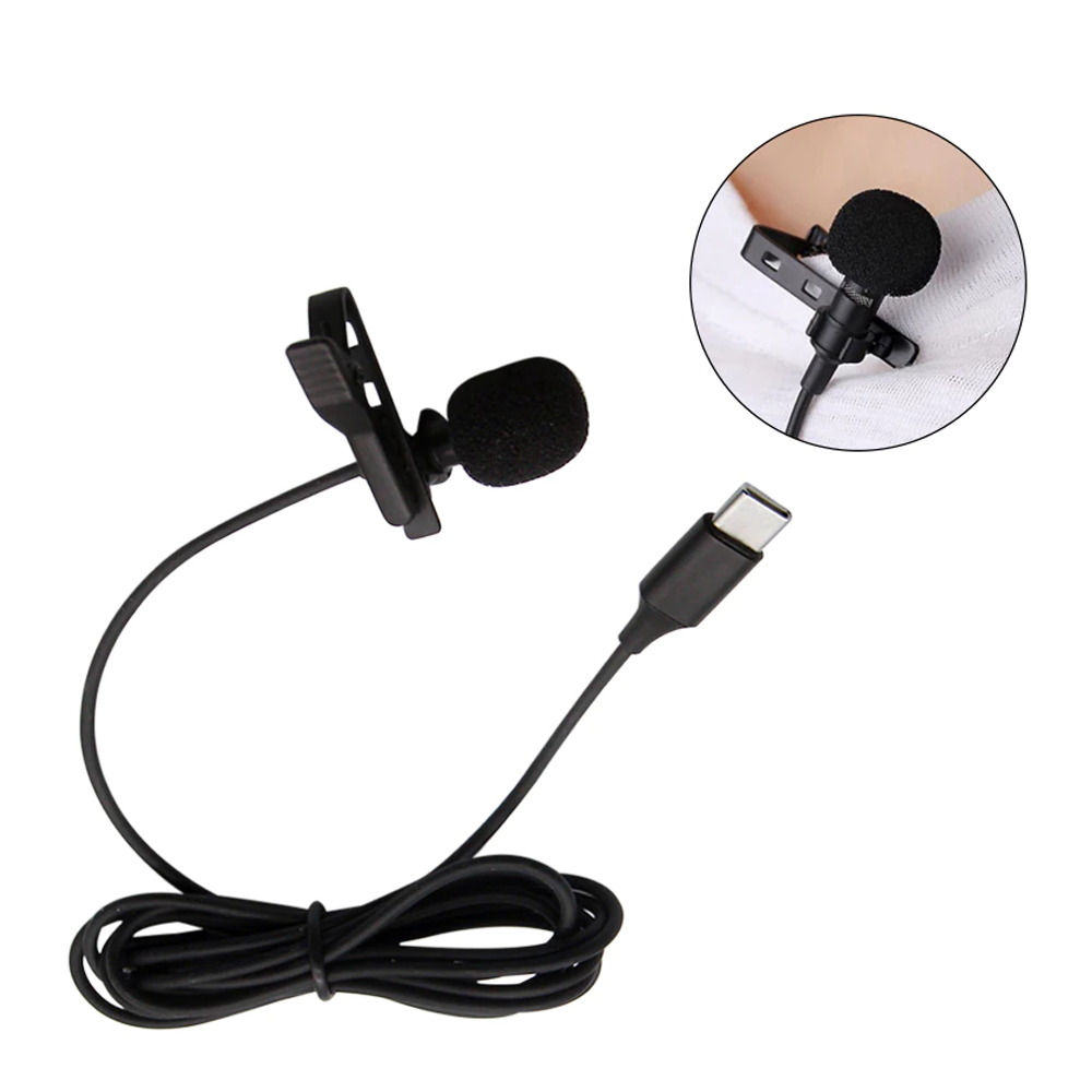 

Петличный Микрофон DM TYPE-C MK-3 / Мини микрофон / Микрофон петличка