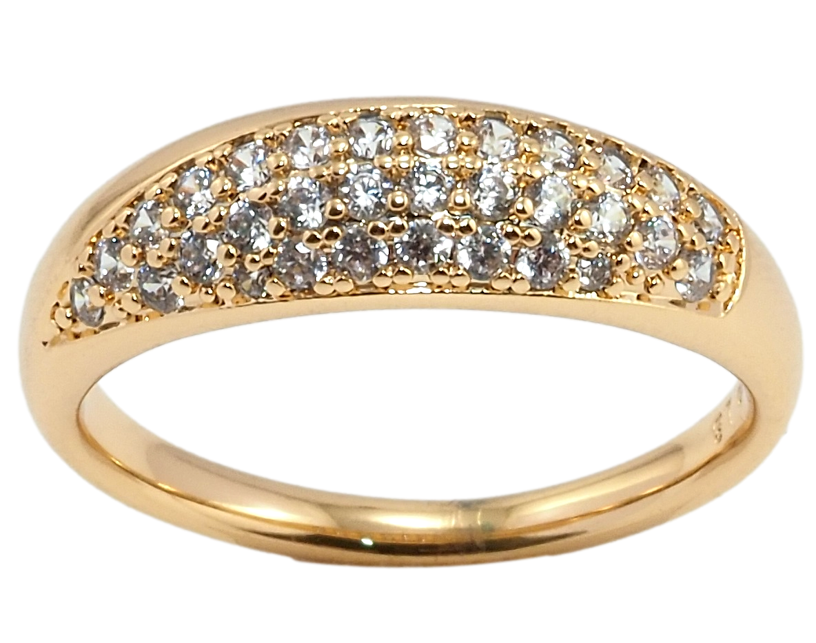 

Кольцо Xuping Позолота 18K "Инкрустация цирконием" р.17,17.5,18,18.5,19,19.5
