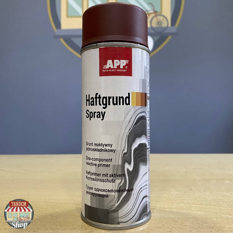 

Грунт реагирующий антикоррозийный APP Haftgrund Spray, 400 мл Аэрозоль, Красный