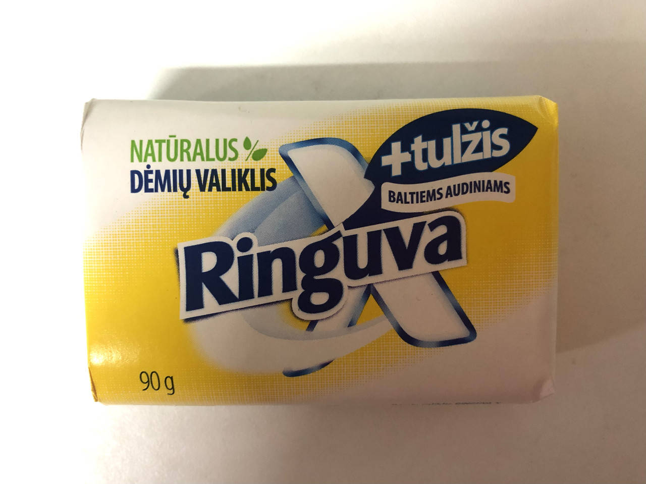 

Хозяйственное мыло Ringuva X отбеливатель, 90 гр