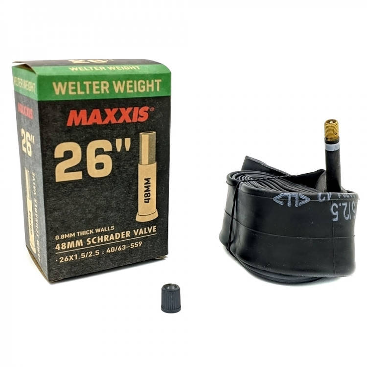 

Камeра велосипеда 26" - Maxxis Welter Weight AV 1.5-2.5"