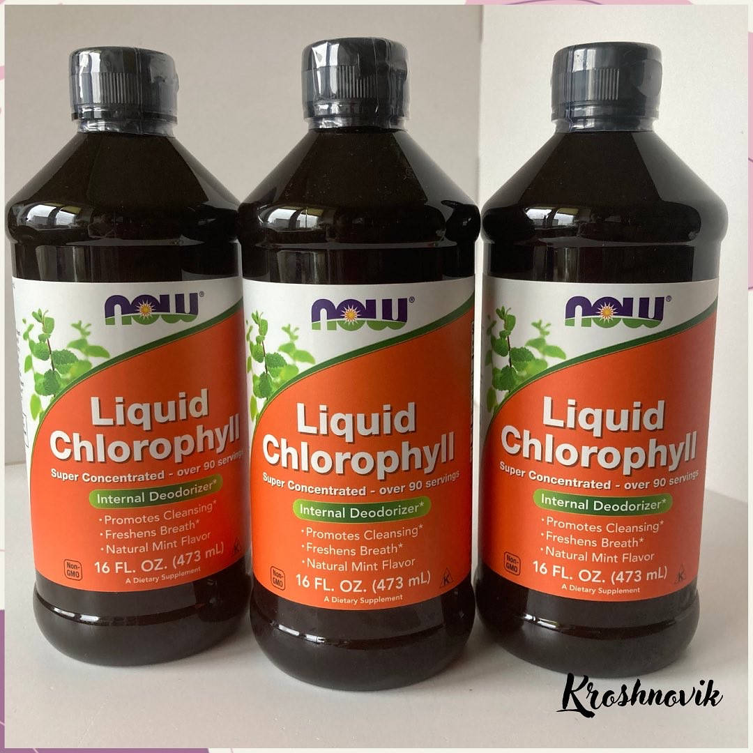 

Хлорофіл м’ятний Now Foods, США 437 мл