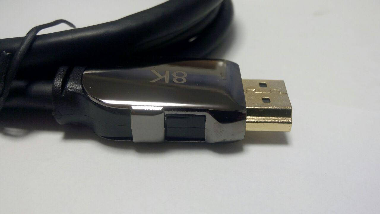 

HDMI кабель версія 2.1: 8K 60 HZ UHD HDR 4K 120HZ, Черный