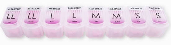 

Бигуди с насечками LASH SECRET. 8 пар
