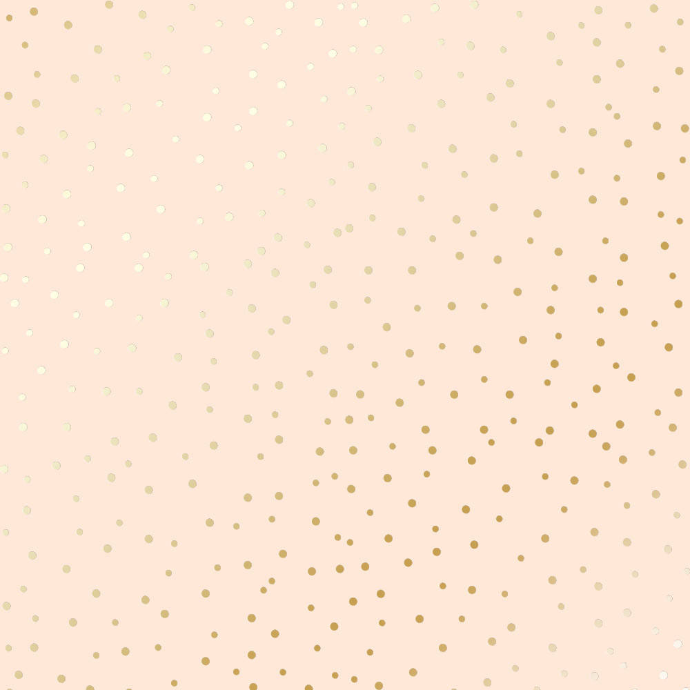 

Лист односторонней бумаги с фольгированием Golden Drops Beige