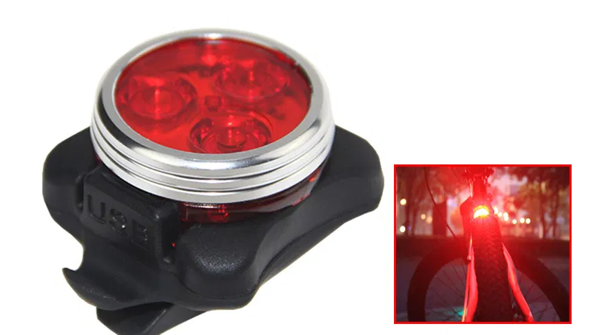 

Велосипедный габарит фонарь 40 люмен зарядка от usb