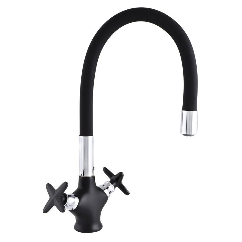 

Смеситель для кухни ZERIX Z58322-6 (ZX0503), Черный