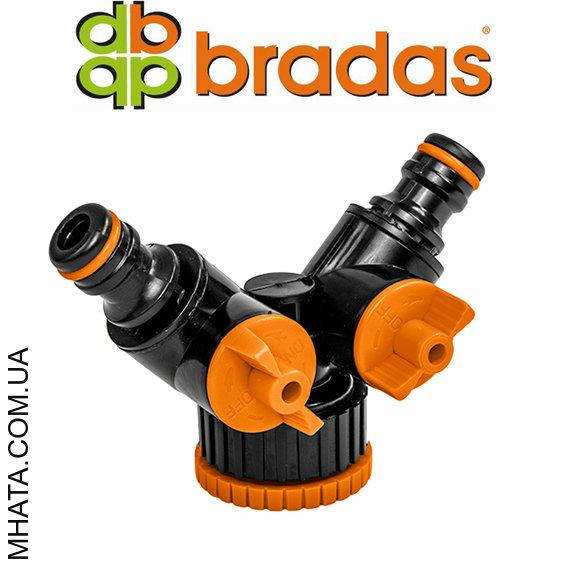 

Тройник с кранами редукционный 1" / 3/4" Bradas ECO-PWB2222 внутренняя резьба