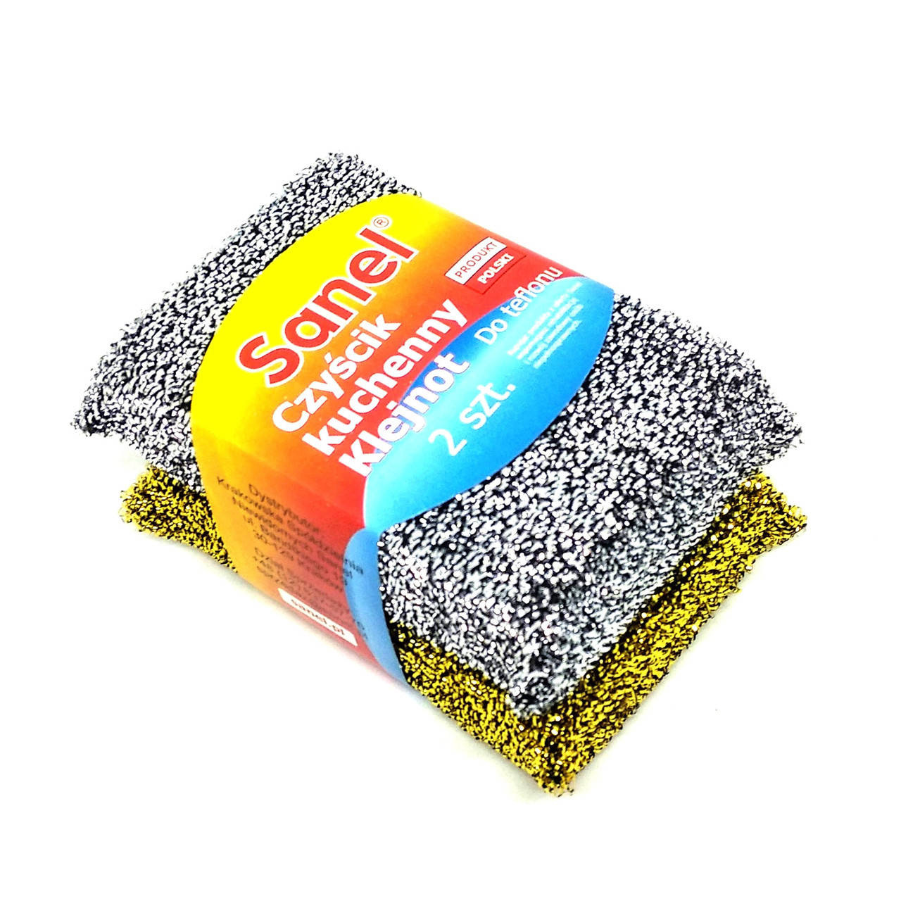 

Набор кухонных двусторонних губок-скребков для чистки тефлонового покрытия 2 шт, Разные цвета