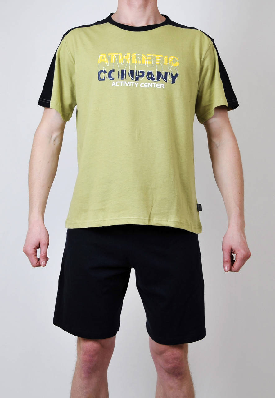 

Мужская пижама Natural Club 044 XL Зеленый