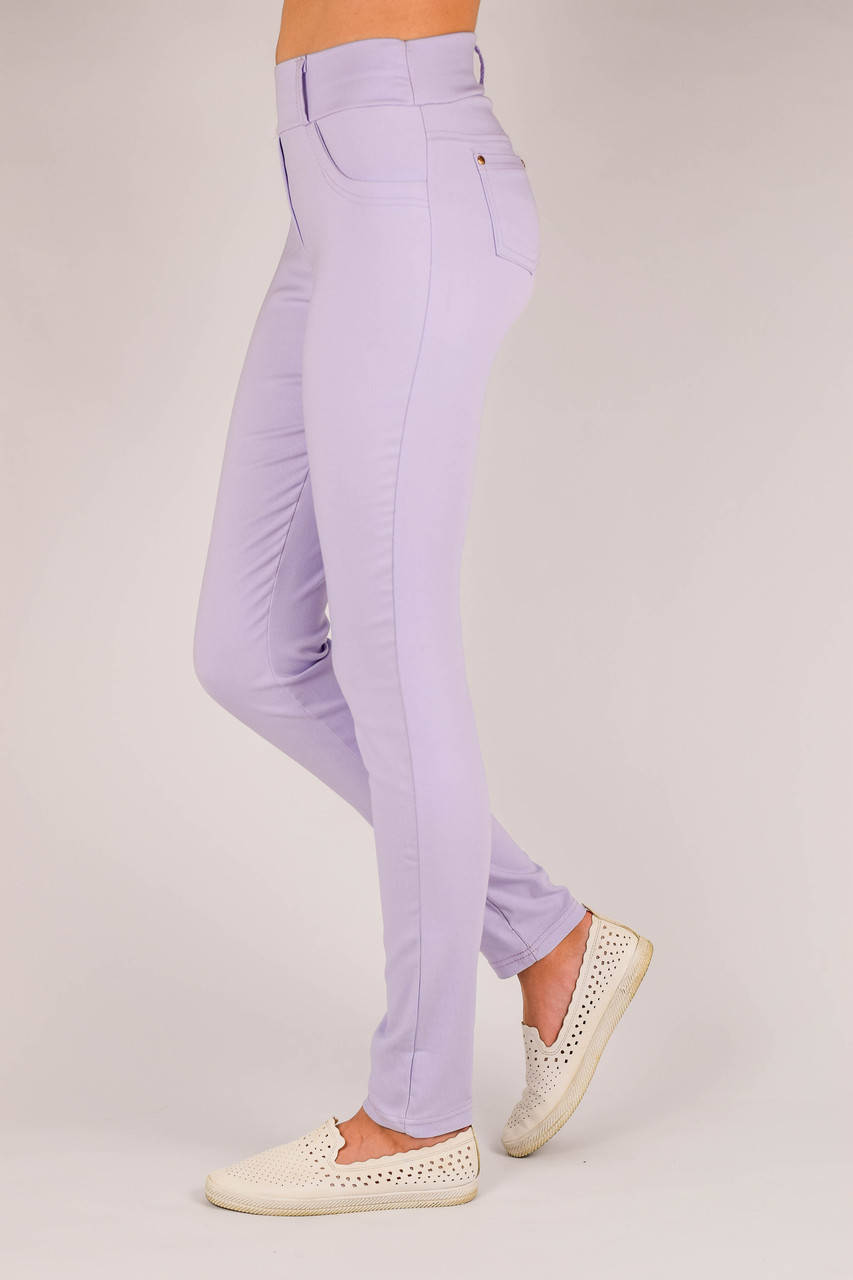 

Лосины/леггинсы классика,бенгалин,(норма), р.42, Сиреневый