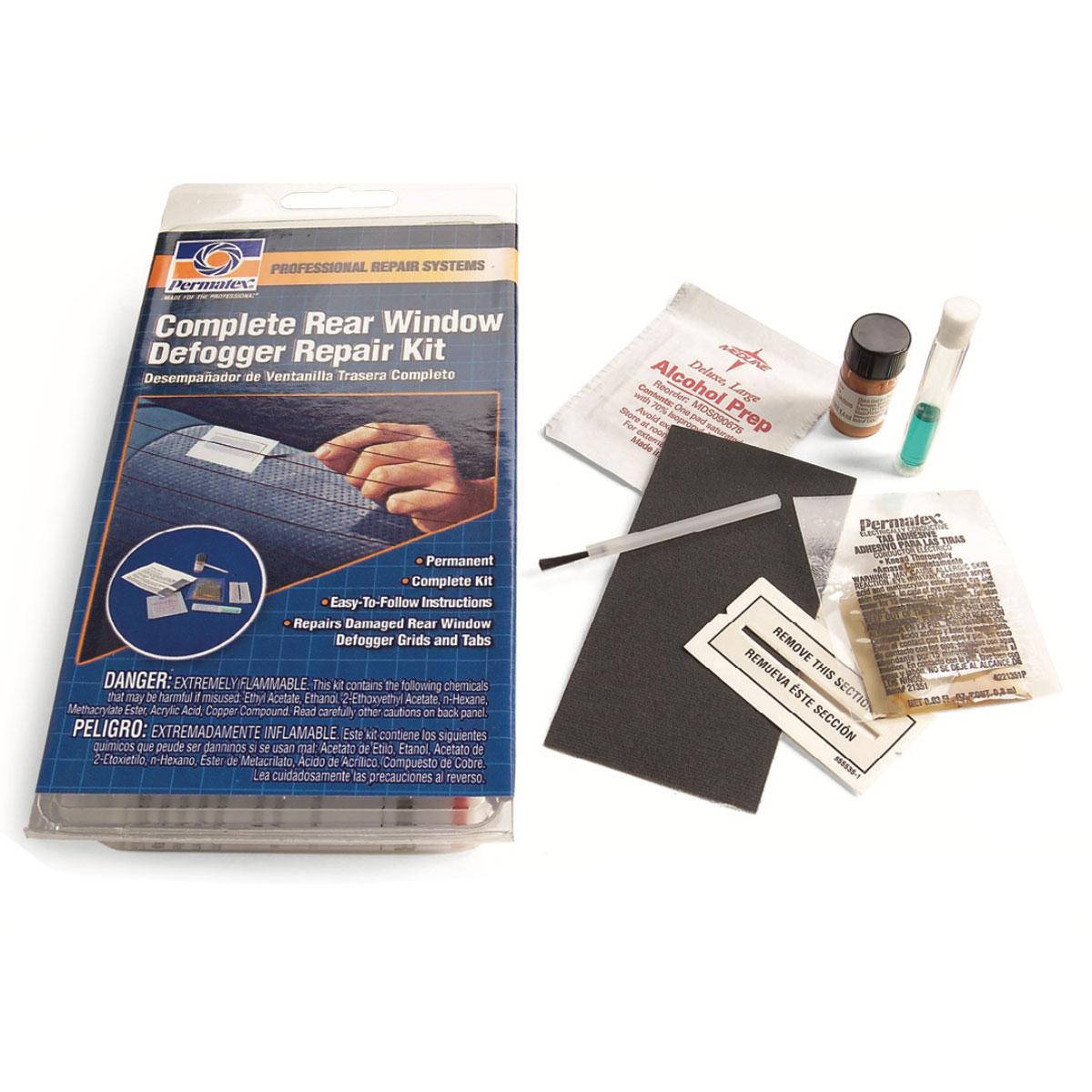 

КЛЕЙ ТОКОПРОВОДЯЩИЙ 2G НАБОР "PERMATEX" REAR WINDOWDEFOGGER REPAIR(РЕМОНТ КОН-ТОВ И НИТЕЙ)(6ШТ)