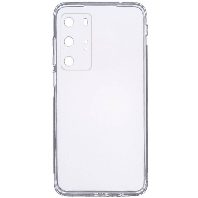 

TPU чехол GETMAN Clear 1,0 mm для Huawei P40 Pro Бесцветный (прозрачный)