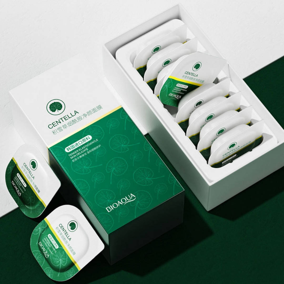 

Маска для лица Bioaqua с экстрактом азиатской центеллы