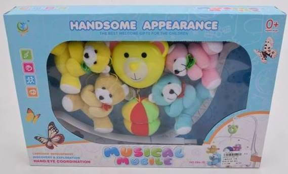 

Карусель музыкальная мобиль на кроватку, заводная