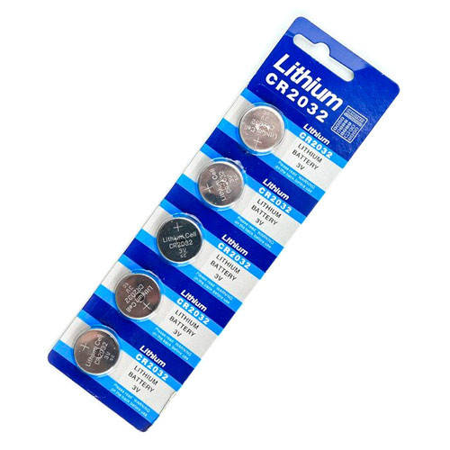 

5x Батарейка таблетка CR2032, 5004LC L14, Lithium литий