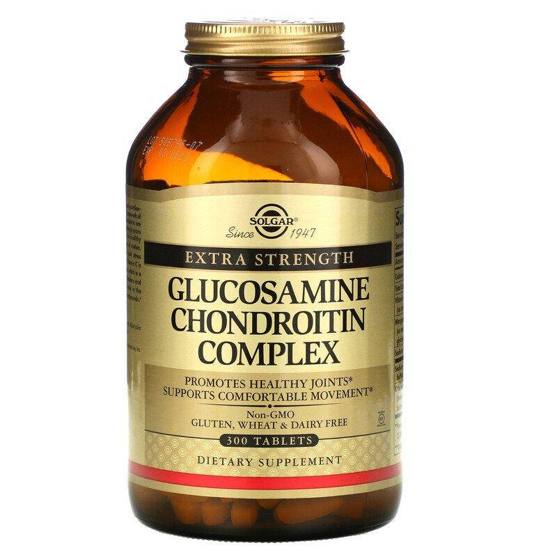 

Solgar Glucosamine Chondroitin Complex Extra Strength 300 tabs таблеток