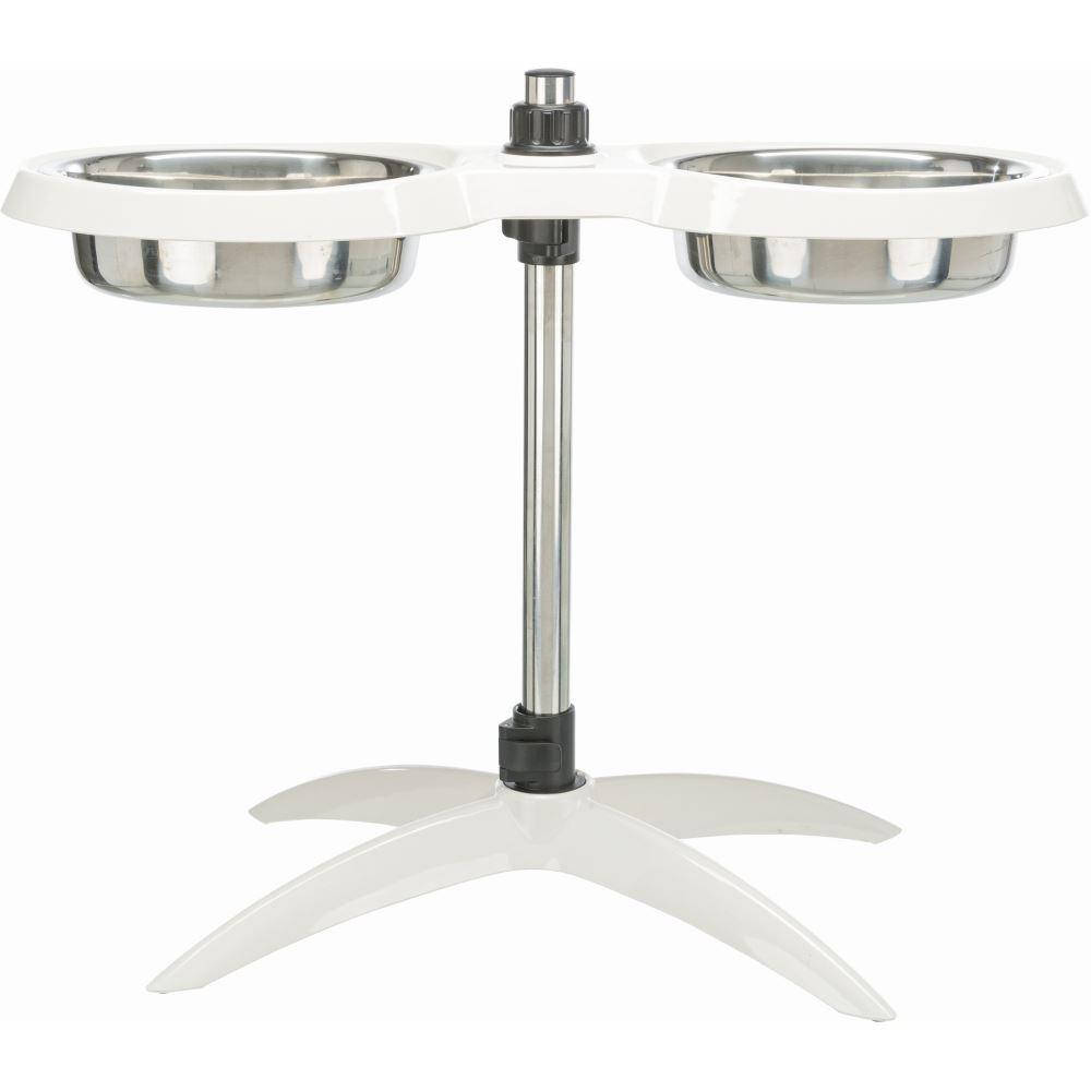 

Trixie TX-25006 БАРНАЯ СТОЙКА С МИСКАМИ ПО 1,6 л. меламин / нержавеющая сталь, Белый