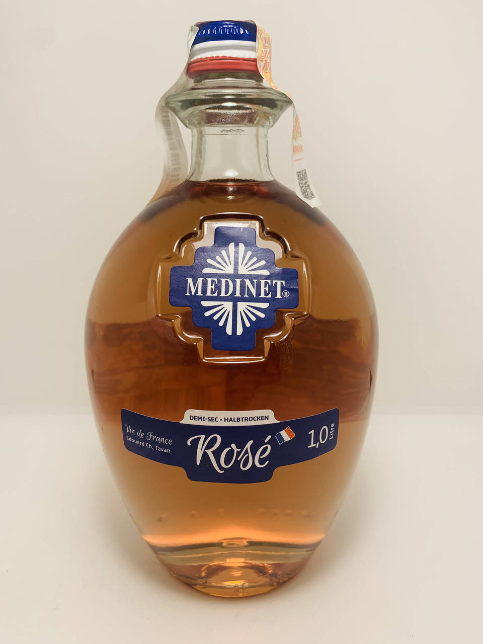 

Вино розовое полусухое Medinet Rose 1 л Франция