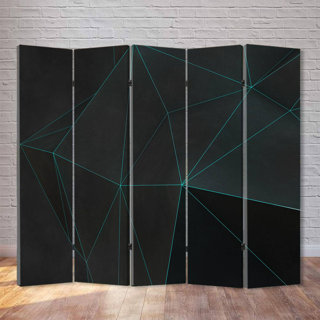 

Ширма "Черно-серый орнамент"