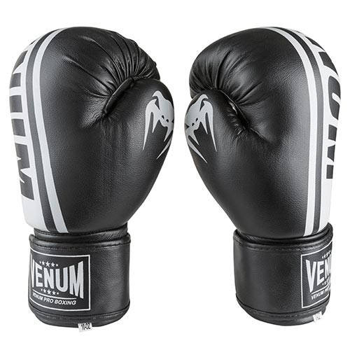 

Боксерские перчатки Venum 8,10,12 унций (VM19), Черный