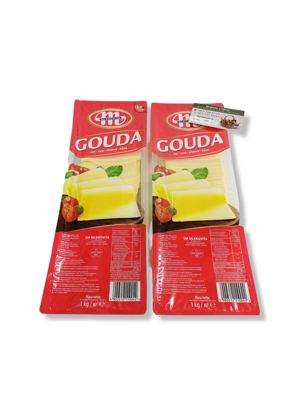 

Сыр гауда Swiatowid Gouda 1кг