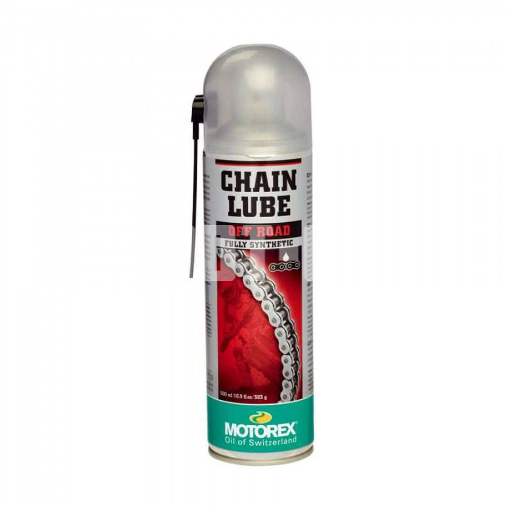 

Смазка цепи мотоцикла Motorex Chain Lube OFF ROAD 500 мл