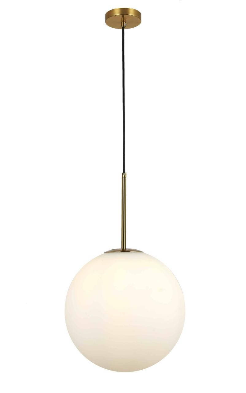 

Светильник люстра подвесная в стиле лофт шар Levistella 9163430-1 BRZ+WH, Белый