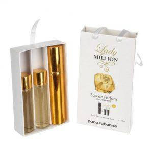 

Подарочный Набор Rabanne Lady Million ( Пако Рабан Леди Миллион) 3*15 мл