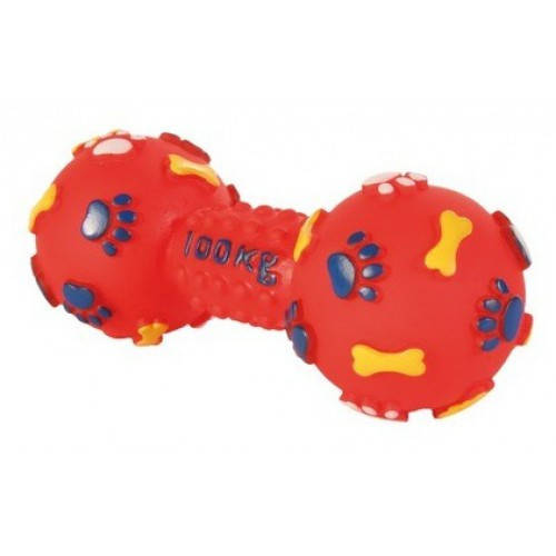 

Trixie TX-3361 Гантель шипованная с пищалкой для собак 15см