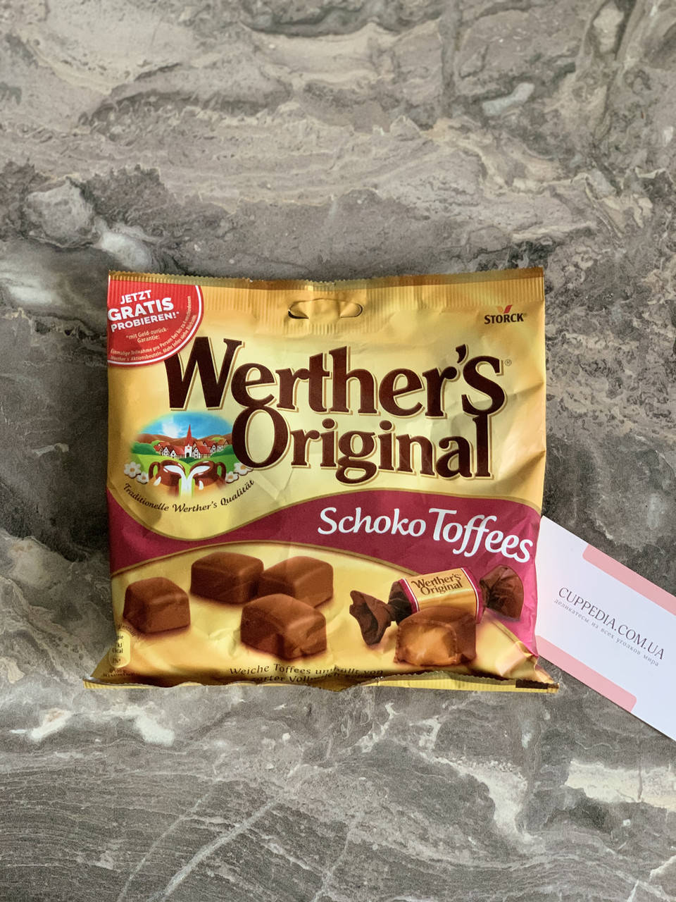 

Конфеты werther's original Schoko Toffees 180 грм
