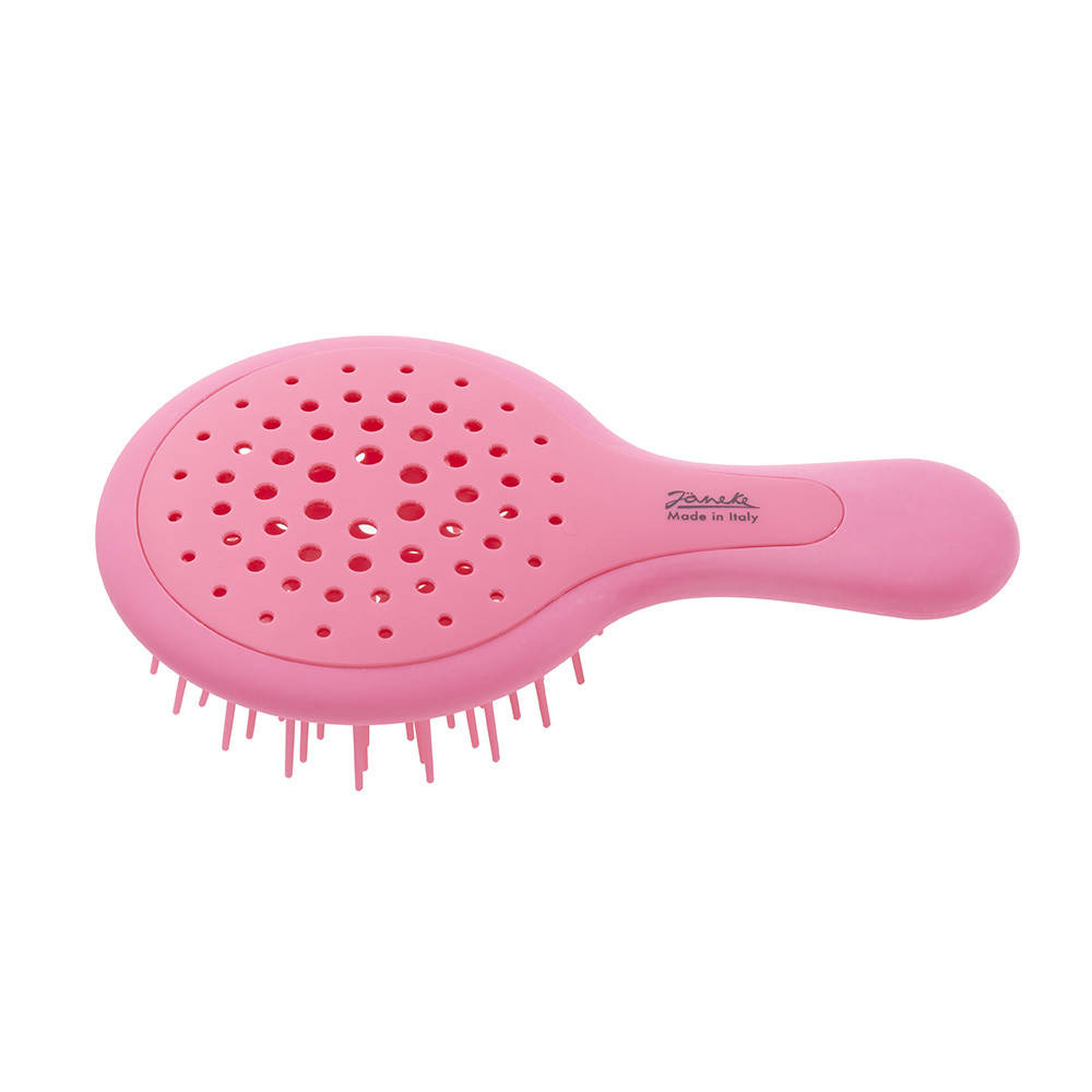 

Расческа для волос, розовая Janeke Superbrush Mini Pink (8006060639442), Розовый