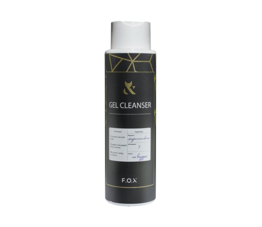 

Средство для удаления липкого слоя F.O.X Gel Cleanser, 500 мл