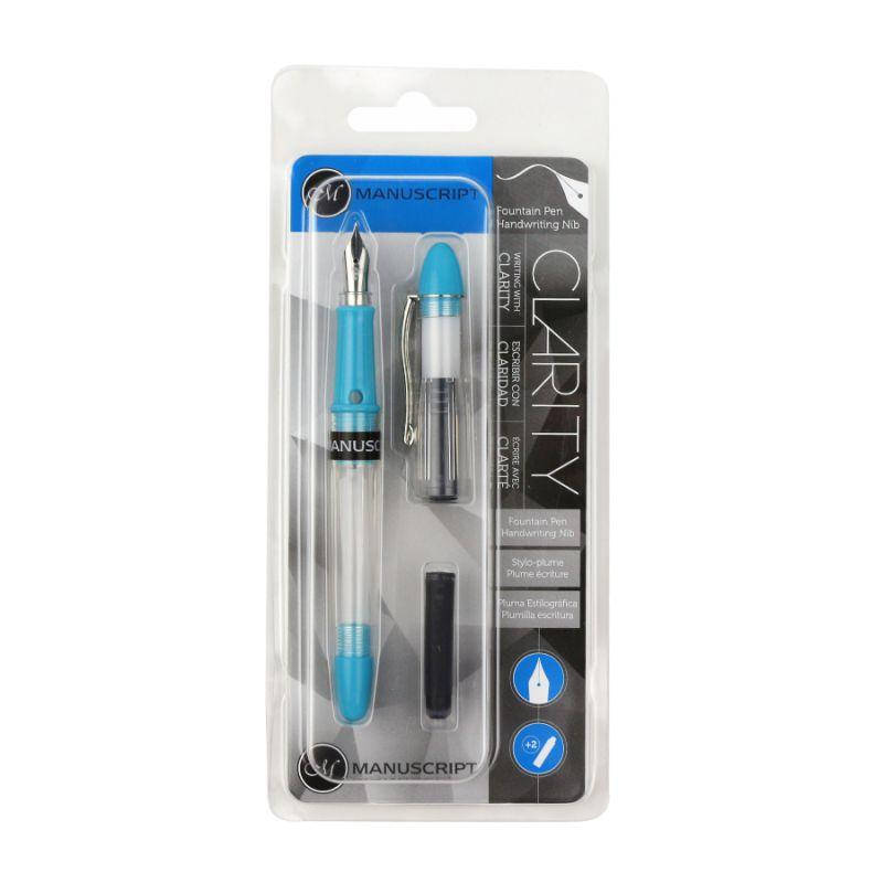 

Перьевая ручка Clarity, синяя, Manuscript