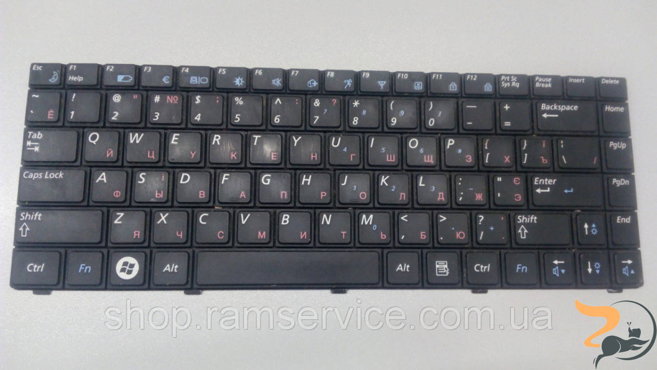 

Клавиатура для ноутбука SAMSUNG NP R470 NP RV408 NP RV410 Б/У