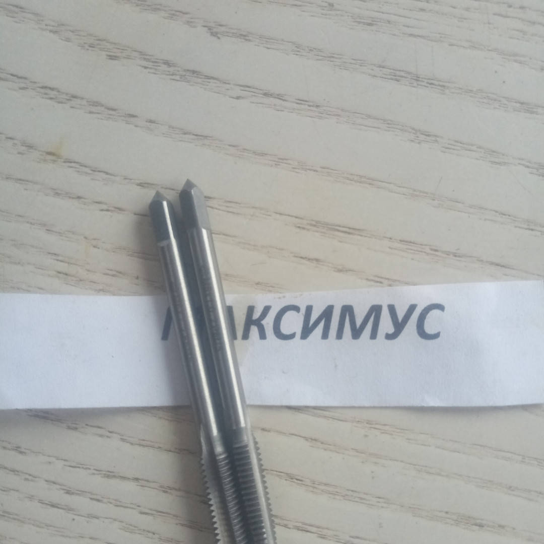 

Метчик м/р М 6х1 Р6М5 комплект