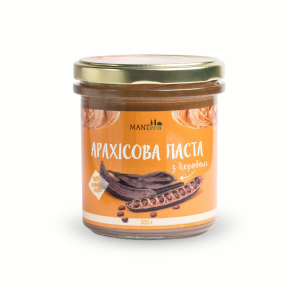 

Арахисовая паста с кэробом MantEca, 300г