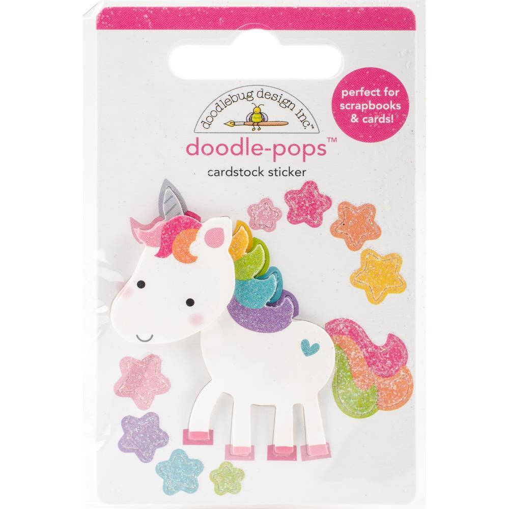 

Наклейка 3D - Doodlebug - Fairy Tales Unicorn