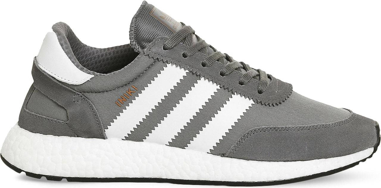 

Мужские кроссовки Adidas Iniki Runner Gray (адидас иники, серые) 41, Серый