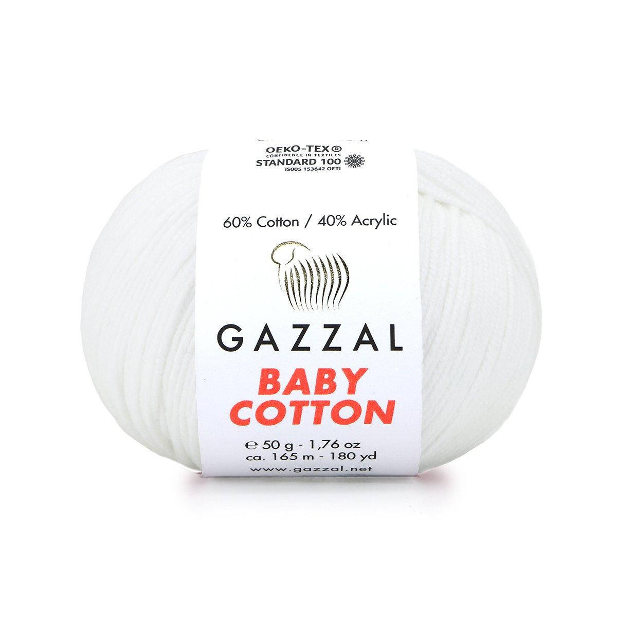 

Gazzal Baby Cotton № 3432 белый