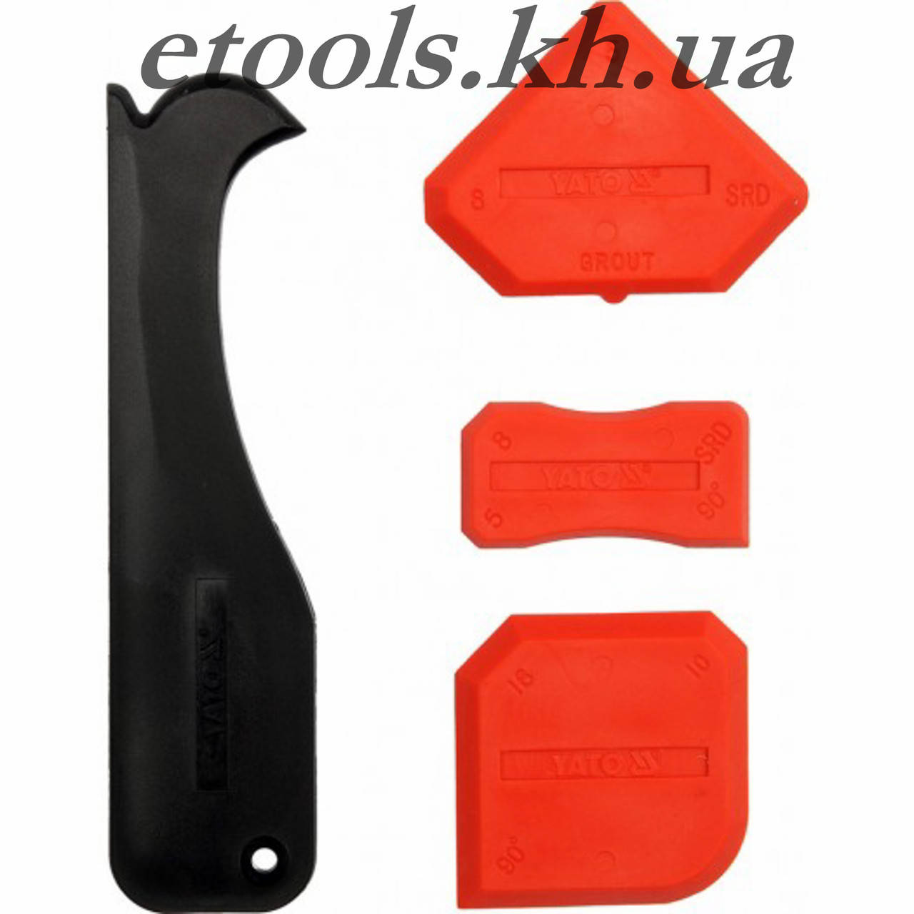 

Шпатели для силикона 4 шт Yato YT-5262