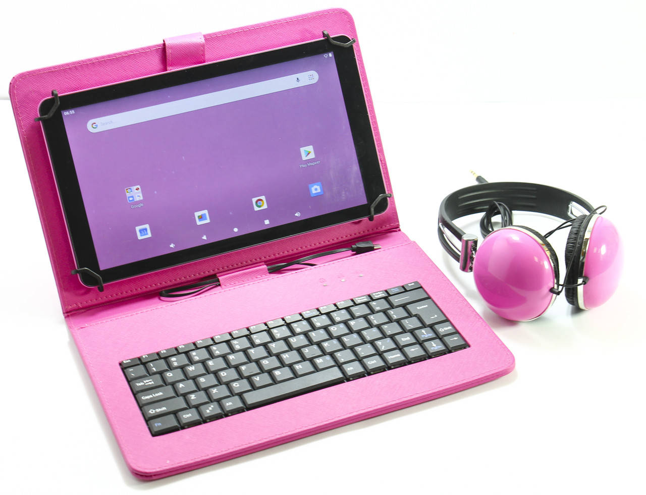 

Планшет Core Innovation 10" Android 10 1Gb+16Gb + Клавиатура + Наушники Розовый