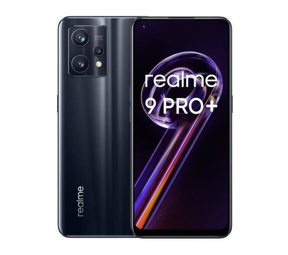 

Смартфон realme 9 Pro+ 8/256GB Midnight Black, Черный