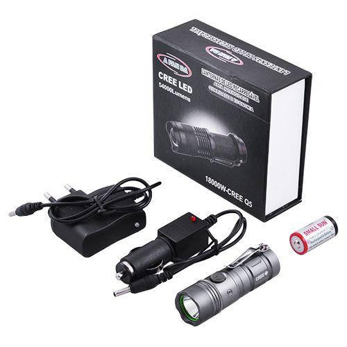 

Фонарь 12V Small Sun R828, ак. 16340, Черный