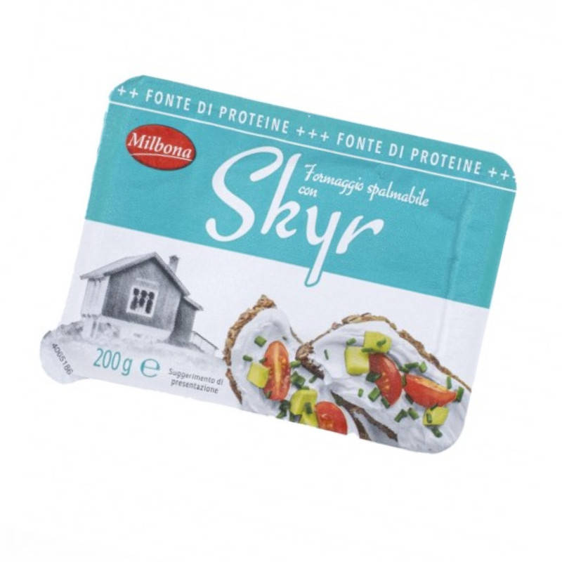 

Крем-сыр "Skyr Milbona" фасовка 0.2 kg