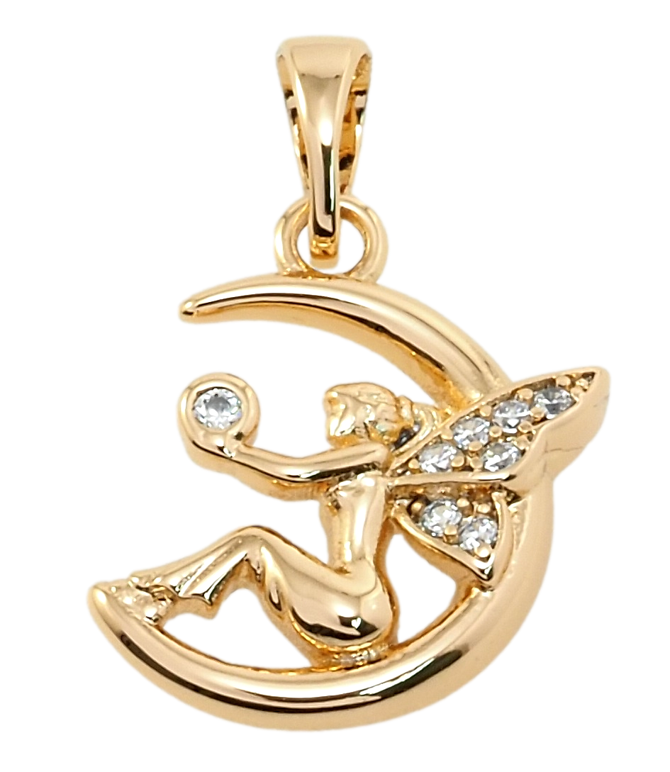 

Кулон Xuping Позолота 18K "Фея" для цепочки до 5мм