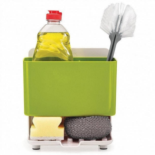 

Органайзер для кухонной раковины kitchen sink set 3 в 1, Белый